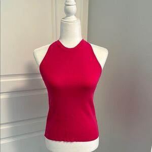 Fate | Hot Pink Halter Tank Top